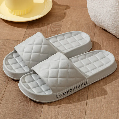 Men's Slippers for Summer ⎜ Comfortable Bathing Shoes with Soft , Non - Slip Sole Design