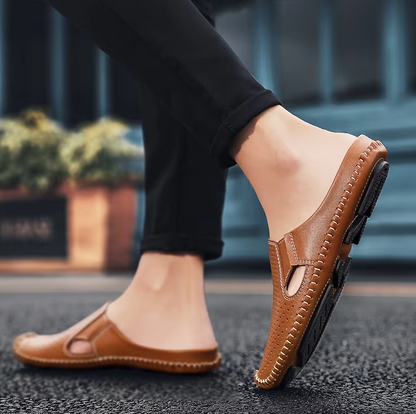 Men's Slip - on Shoes ⎜ Breathable and Stylish Low Shoes for Summer