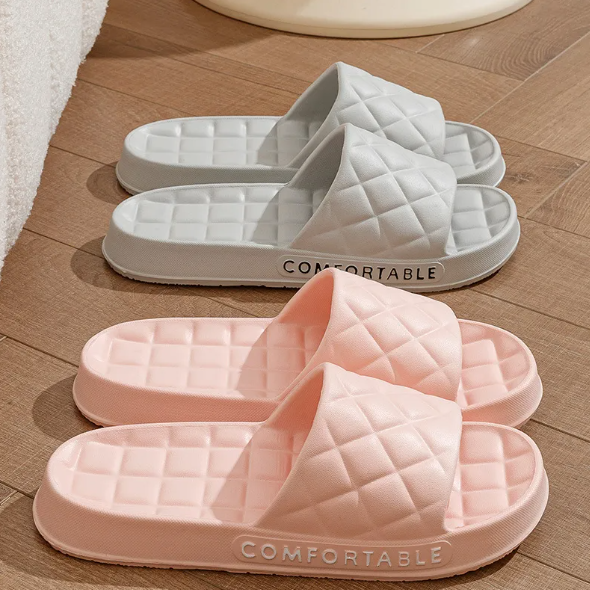 Men's Slippers for Summer ⎜ Comfortable Bathing Shoes with Soft , Non - Slip Sole Design