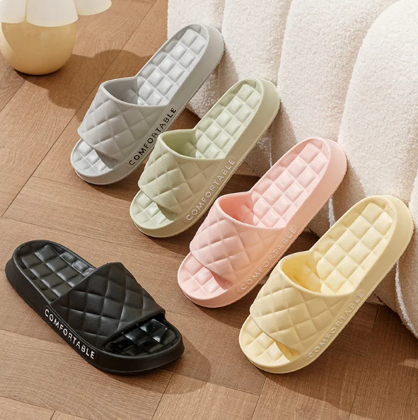 Men's Slippers for Summer ⎜ Comfortable Bathing Shoes with Soft , Non - Slip Sole Design