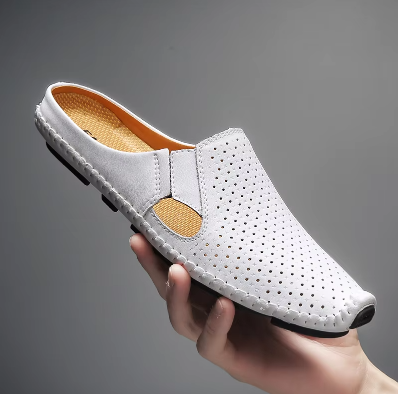 Men's Slip - on Shoes ⎜ Breathable and Stylish Low Shoes for Summer
