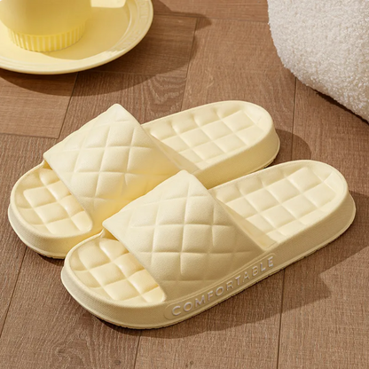 Men's Slippers for Summer ⎜ Comfortable Bathing Shoes with Soft , Non - Slip Sole Design
