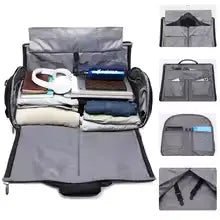 Sports Bag for Men and Women ⎜ Water - Repellent Training Bag with Wet Compartment and Shoulder Strap