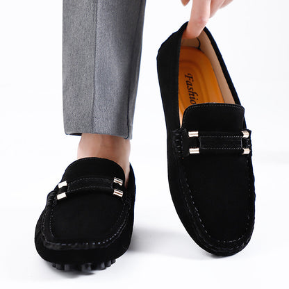 Men's Moccasins ⎜ Elegant Slip - on Shoes with a Fashionable Design for Leisure and Everyday Wear