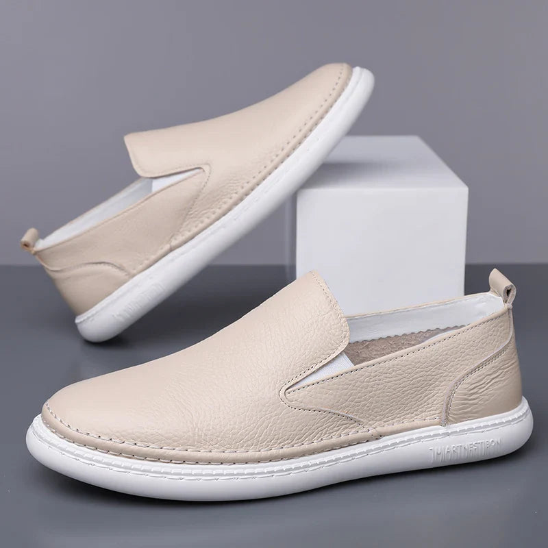 Men's Slip - on Shoes ⎜ Comfortable Leather Shoes in a Modern Design for Everyday Wear