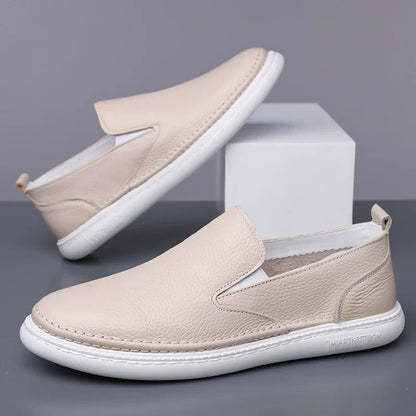 Men's Slip - on Shoes ⎜ Comfortable Leather Shoes in a Modern Design for Everyday Wear