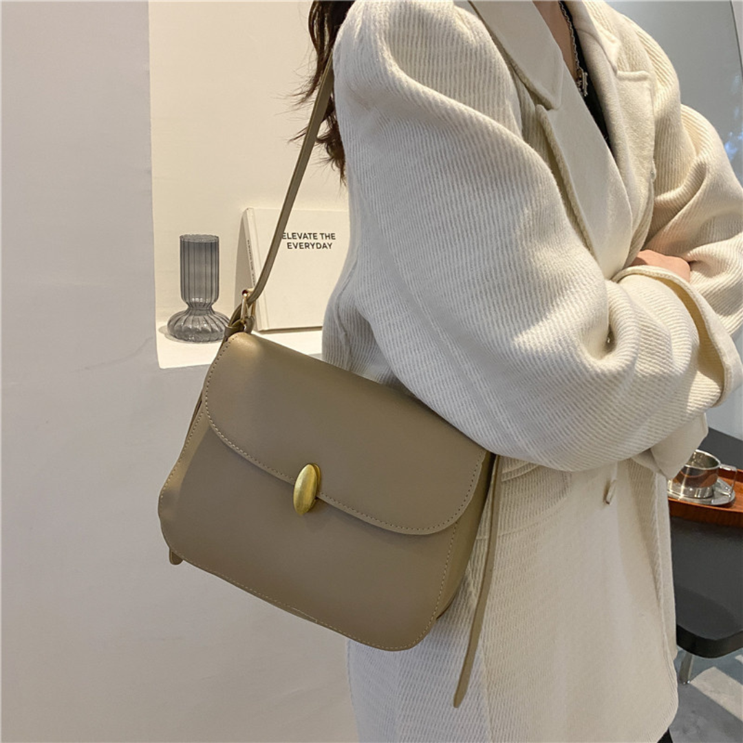 Shoulder Bag for Women ⎜ Elegant Retro - Style Bag with Practical Fastening