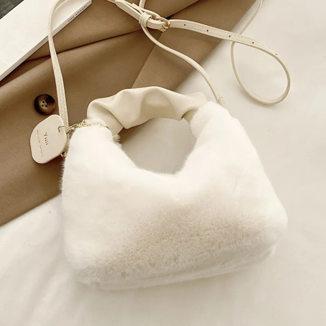 Plush Bag for Women ⎜ Cosy Winter Tote Bag