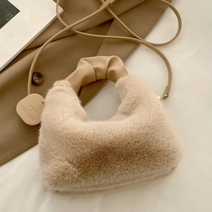 Plush Bag for Women ⎜ Cosy Winter Tote Bag