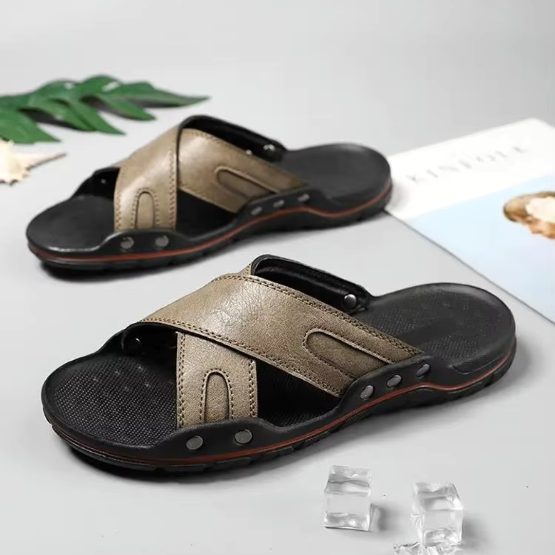 Men's Sandals ⎜ Comfortable Outdoor Shoes with Adjustable Strap for Summer