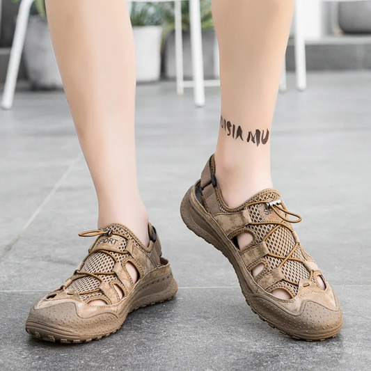Men's Sandals ⎜ Comfortable Roman Sandals with Non - Slip Sole for Summer