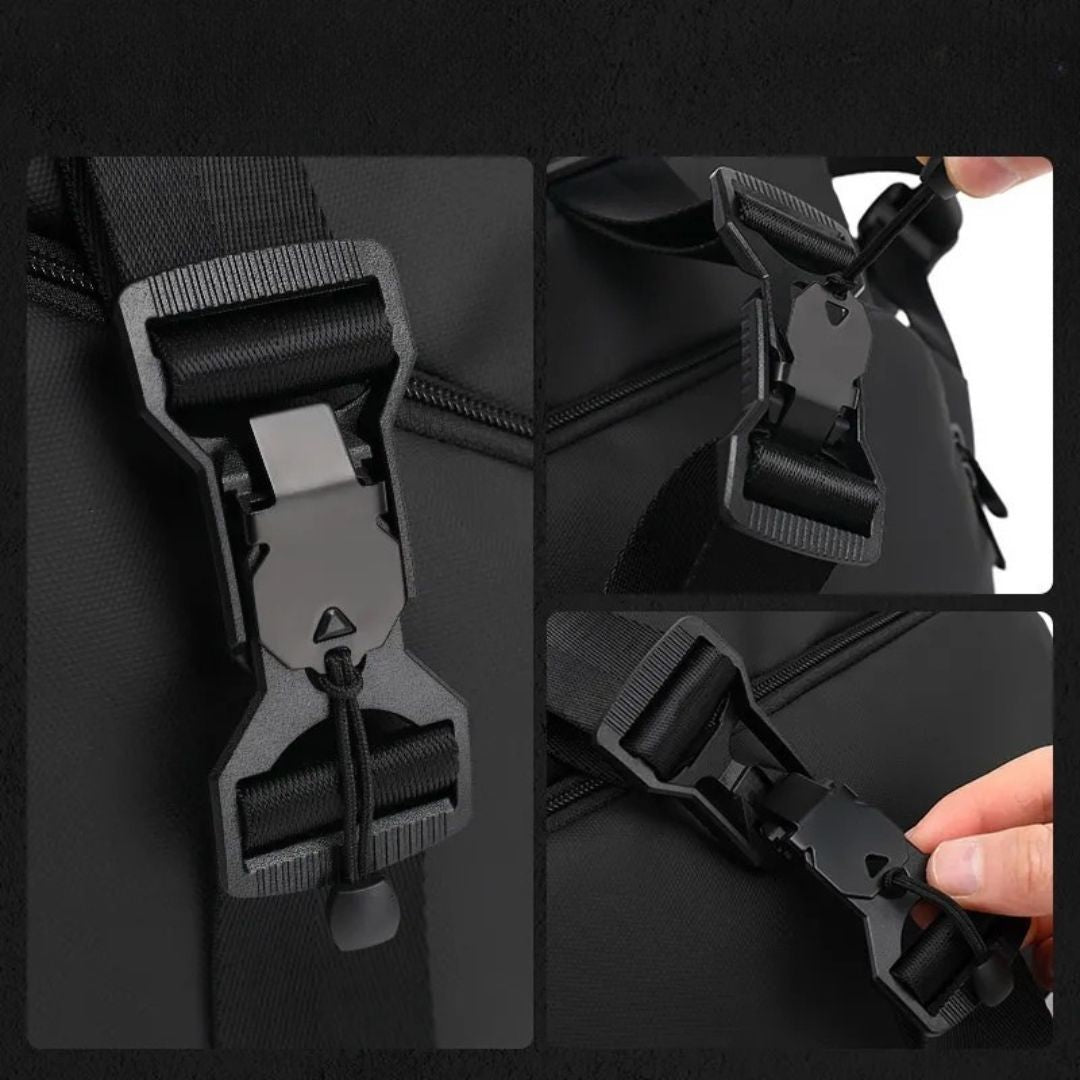 Multifunctional Shoulder Bag for Men ⎜ Sporty Chest Bag for Everyday Use and Fitness