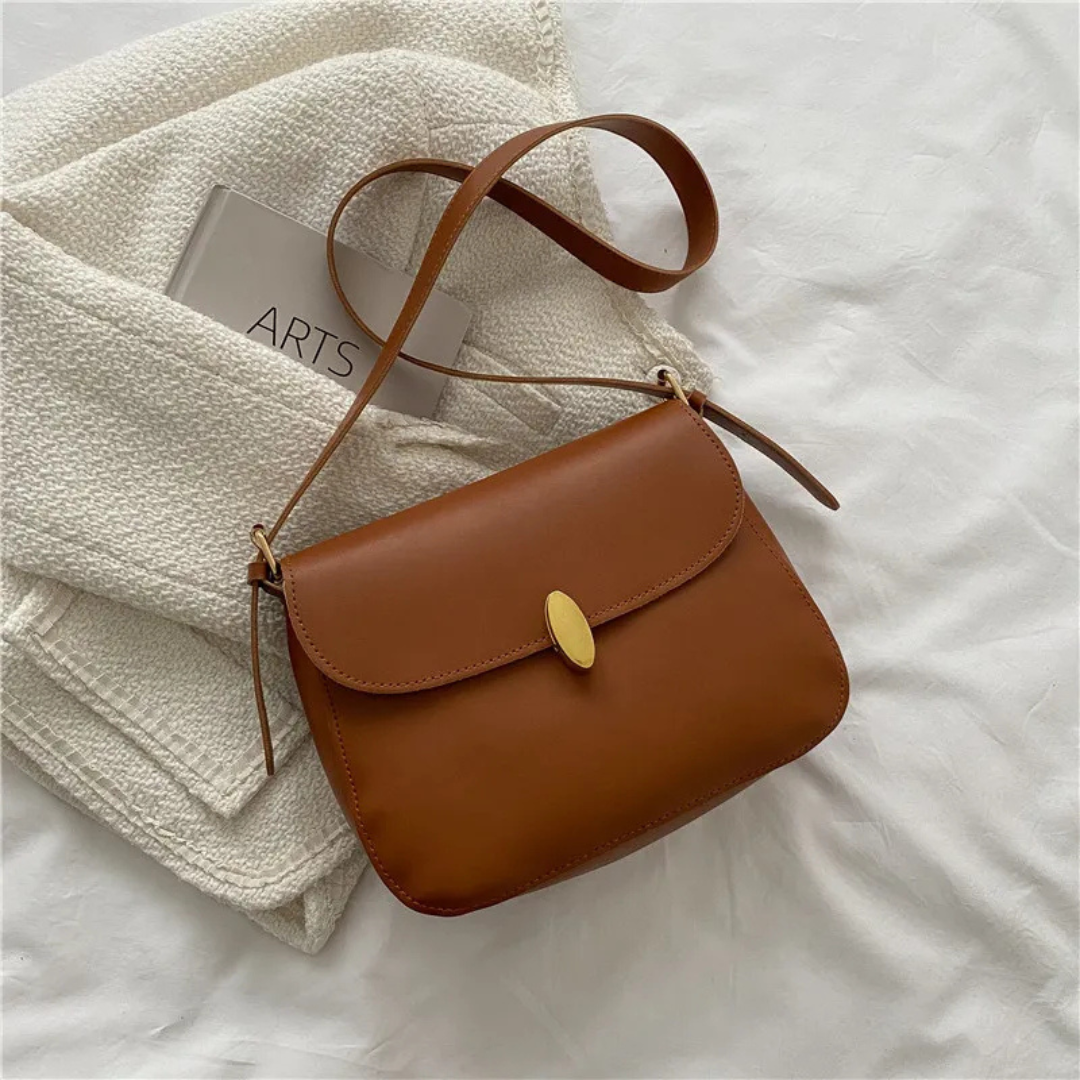 Shoulder Bag for Women ⎜ Elegant Retro - Style Bag with Practical Fastening