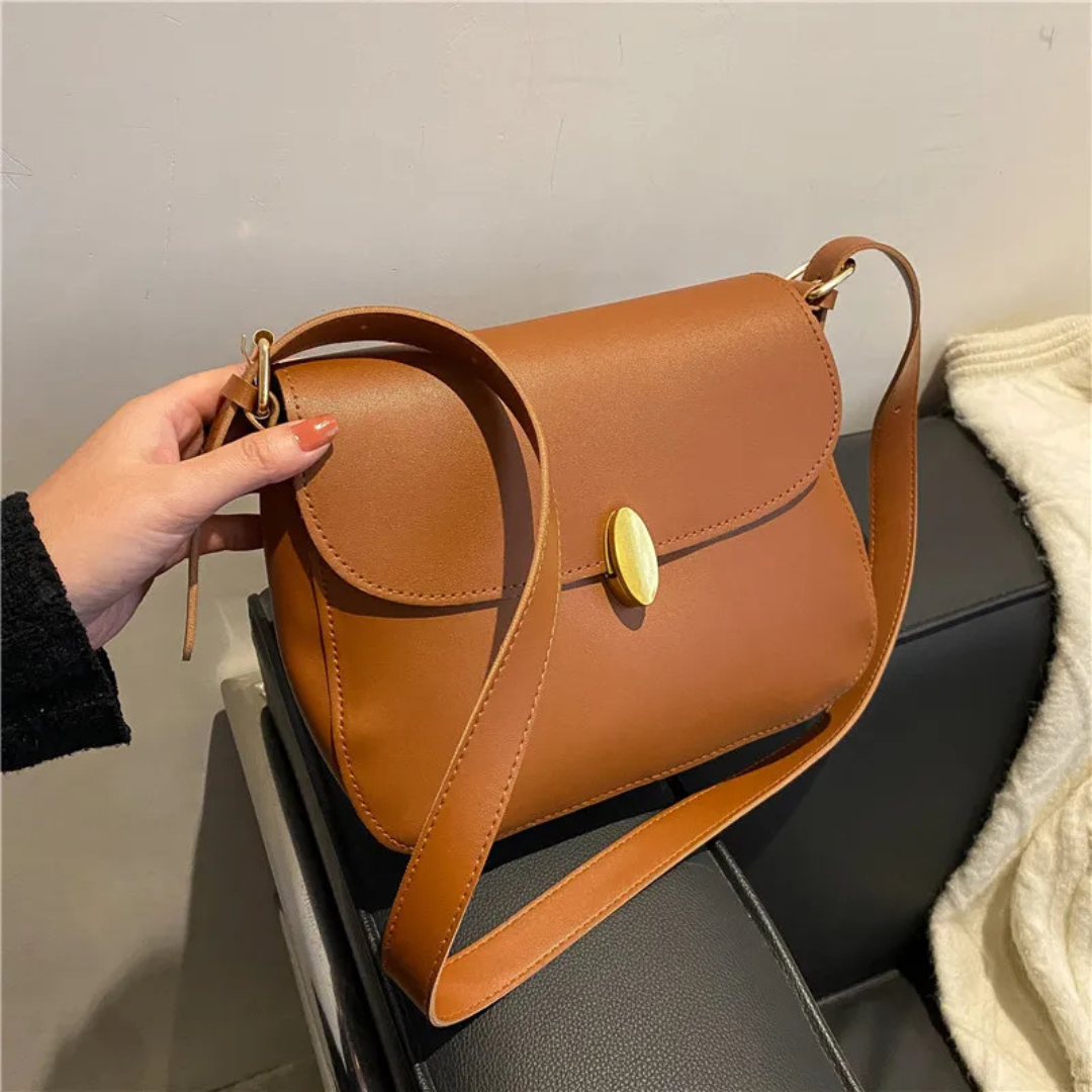 Shoulder Bag for Women ⎜ Elegant Retro - Style Bag with Practical Fastening