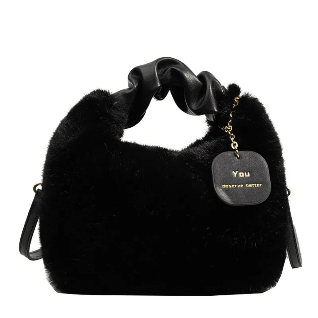 Plush Bag for Women ⎜ Cosy Winter Tote Bag