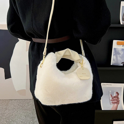 Plush Bag for Women ⎜ Cosy Winter Tote Bag