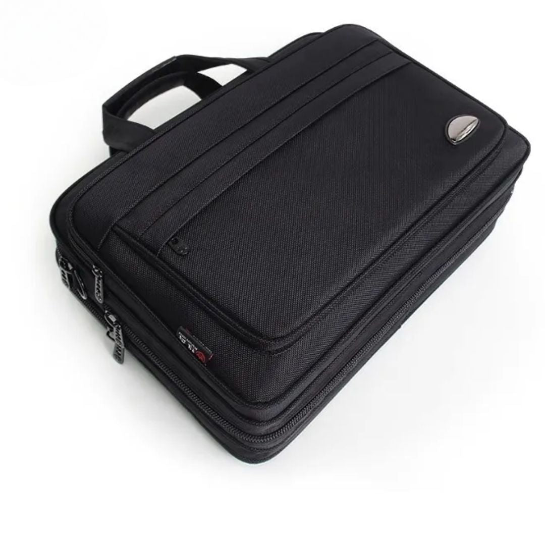 Laptop Bag for Men ⎜ Waterproof Oxford Briefcase with Plenty of Storage Space and Robust Workmanship