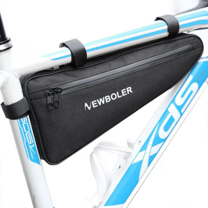 Frame Bag for Bike ⎜ Triangular Saddle Bag with Large Capacity and Water - Repellent Zip