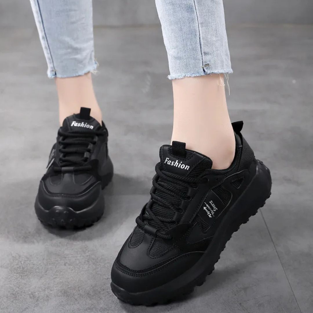 Women's Platform Trainers ⎜ Comfortable Shoes with a Sporty Design for Everyday Wear and Comfort