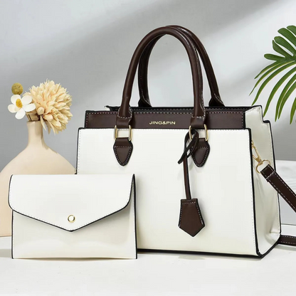 Large Handbag with Contrasting Colours ⎜ Minimalist Design and Plenty of Storage Space