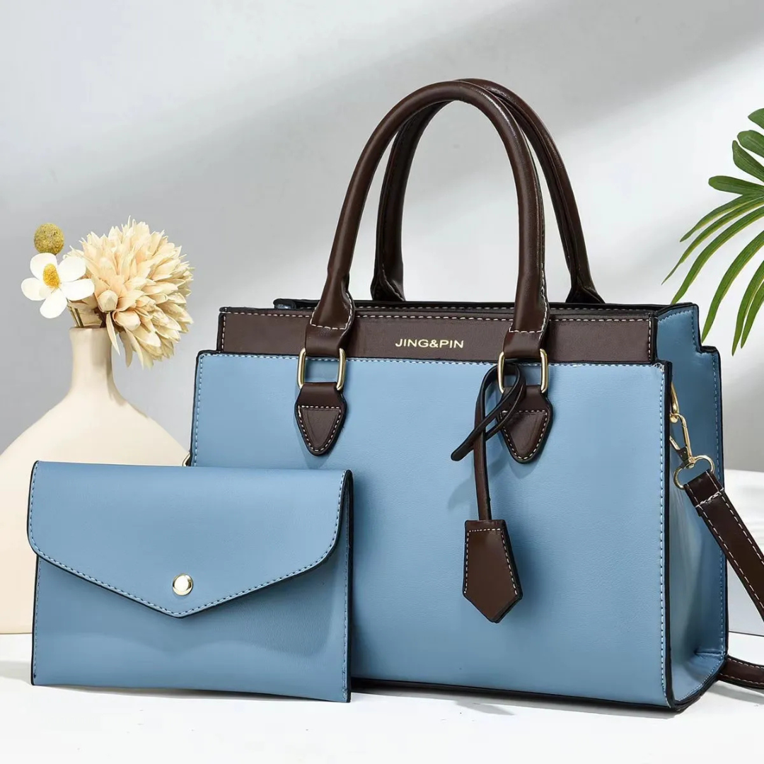 Large Handbag with Contrasting Colours ⎜ Minimalist Design and Plenty of Storage Space