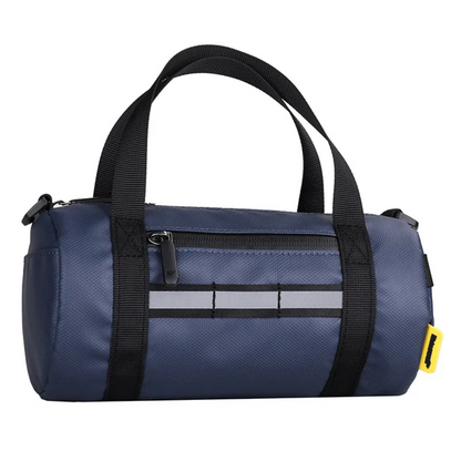 Bike Handlebar Bag ⎜ Versatile Front Bag with Carrying Handle and Reflective Safety Strip
