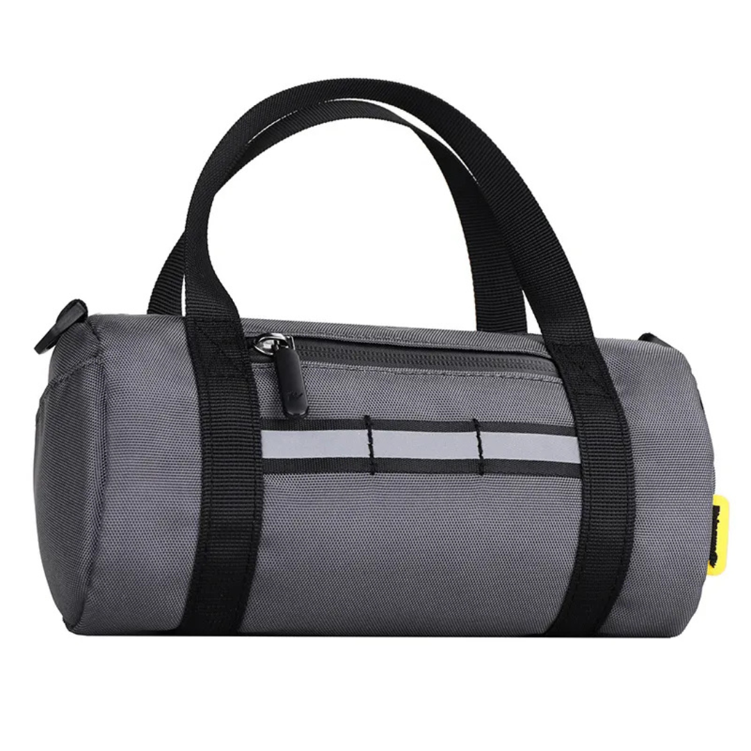 Bike Handlebar Bag ⎜ Versatile Front Bag with Carrying Handle and Reflective Safety Strip