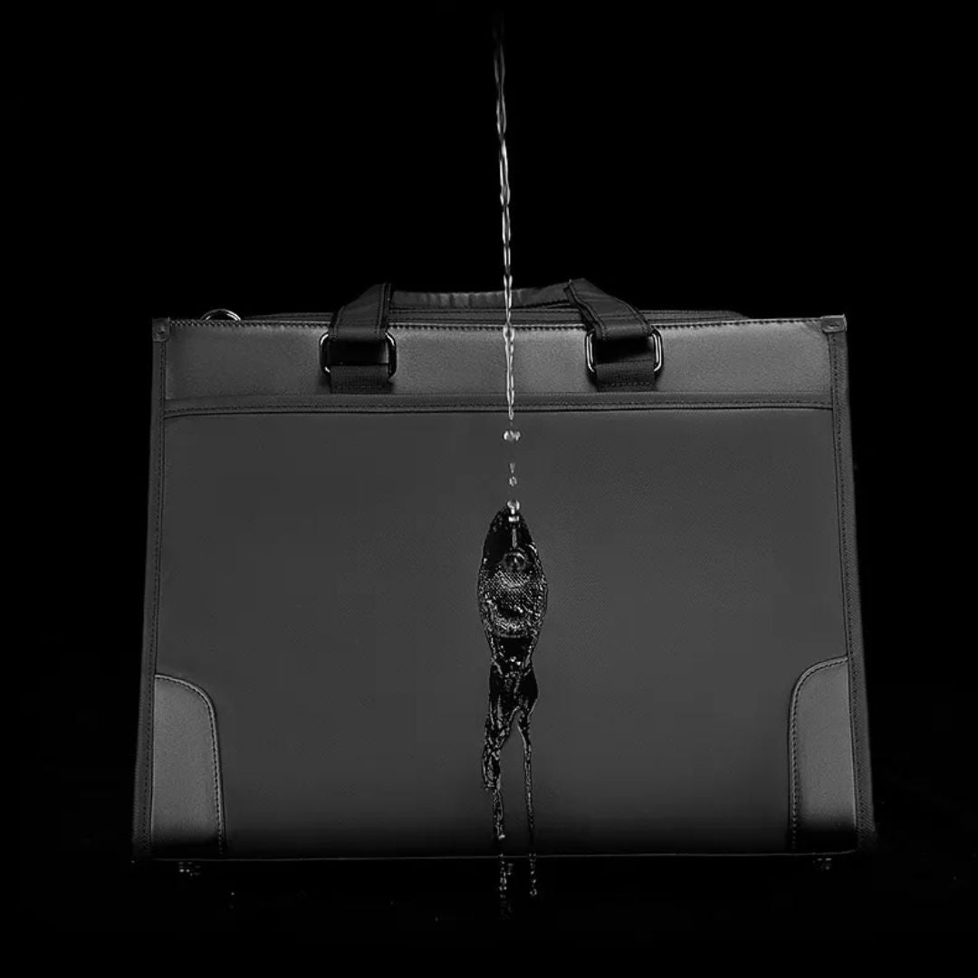 Laptop Bag for Men ⎜ Slim Business Briefcase with Carrying Handles and Padded Laptop Compartment