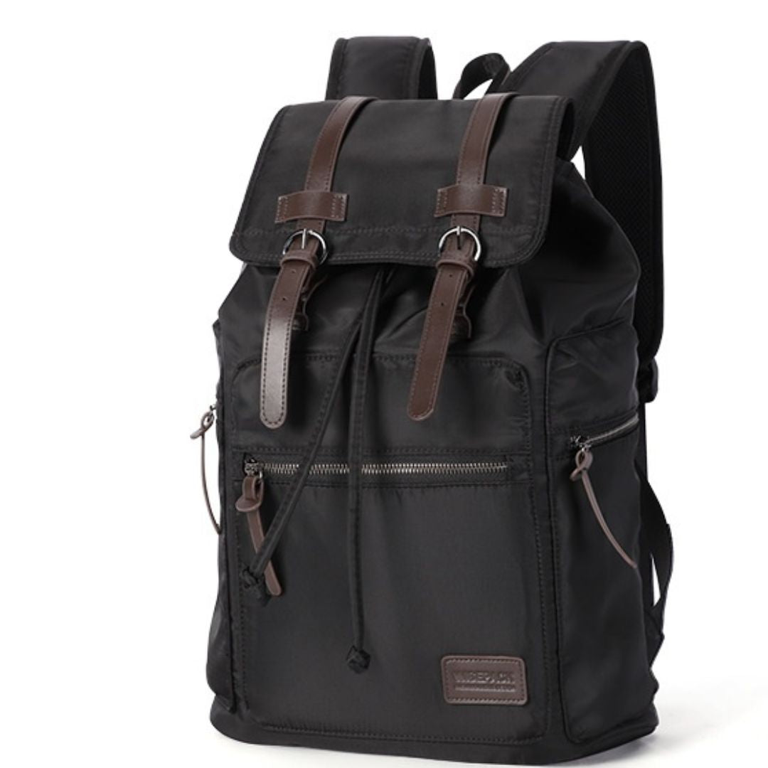 Retro Backpack for Men ⎜ Robust Canvas Backpack with Multiple Compartments for Everyday Use and Leisure
