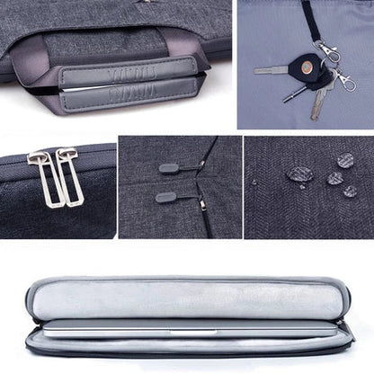 Laptop Bag for Men ⎜ Simple Shoulder Bag with Additional Front Compartment for Business and Everyday Use
