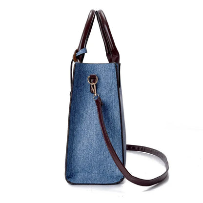 Shoulder Bag for Women ⎜ Three - Piece Set with Spacious Inner Compartment