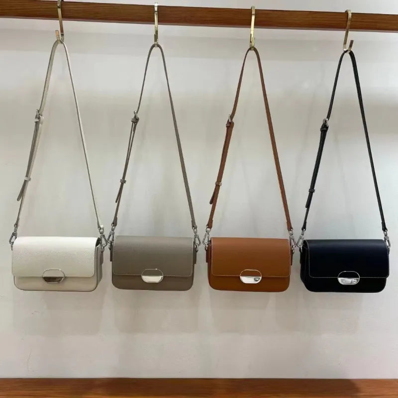 Shoulder Bag for Women ⎜ Elegant Faux Leather Handbag with Clasp