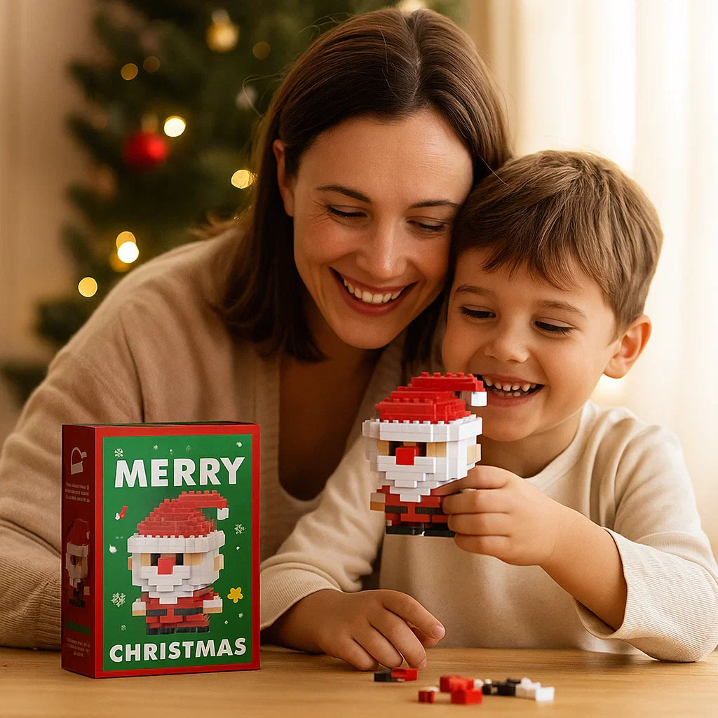 Creative Building Block Christmas Figures – Fun for the Whole Family