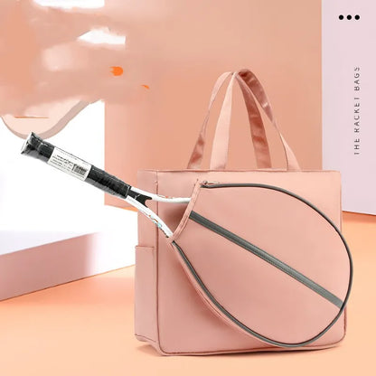 Women's Tennis Bag ⎜ Shoulder Bag with Racket Compartment and Storage Space for Sport and Leisure