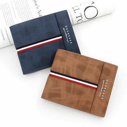 Men's Wallet with Large Capacity ⎜ Triple - Folding with Coin Pocket and Card Compartments