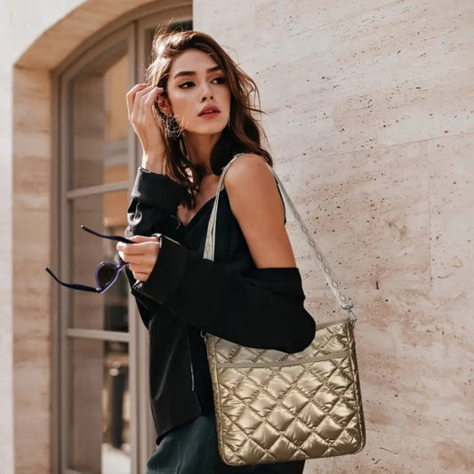 Water - Repellent Nylon Crossbody Bag ⎜ Versatile and Practical with a Robust Design