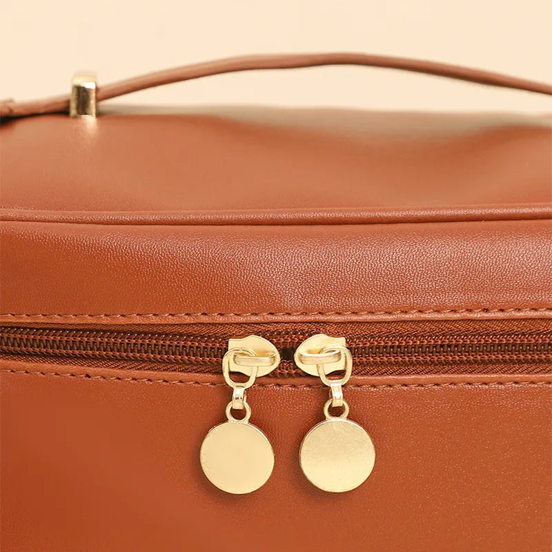 Cosmetics Bag for Women ⎜ Practical Travel Bag with Large Capacity and Carrying Handle