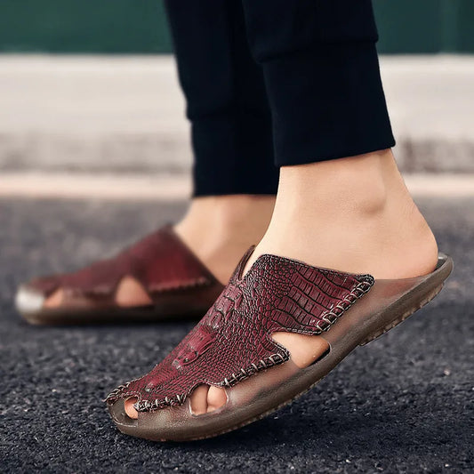 Closed Toe Slip - on Shoes for Men ⎜ Comfortable Casual Shoes for Outdoor Activities