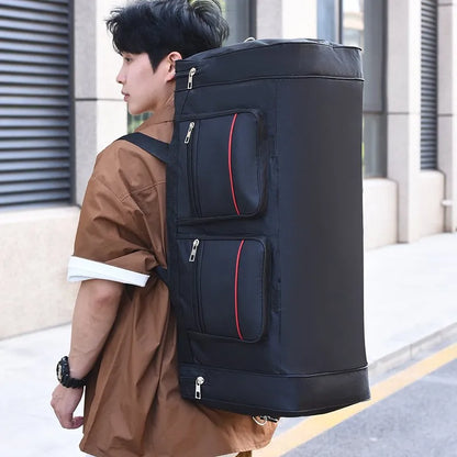Travel Bag with Shoulder Strap ⎜ Large Capacity with Separation of Wet and Dry Items