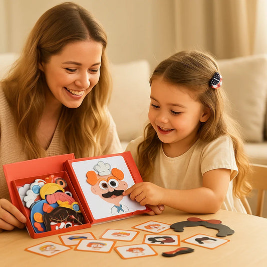 Educational Facial Expression Learning Puzzle for Children
