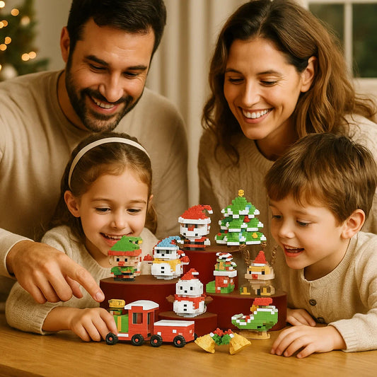 Creative Building Block Christmas Figures – Fun for the Whole Family