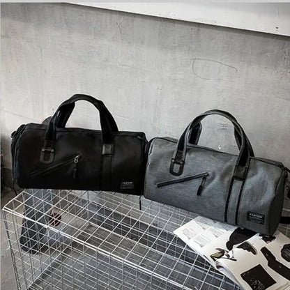 Sports Bag for Men and Women ⎜ Water - Repellent Training Bag with Wet Compartment and Shoulder Strap
