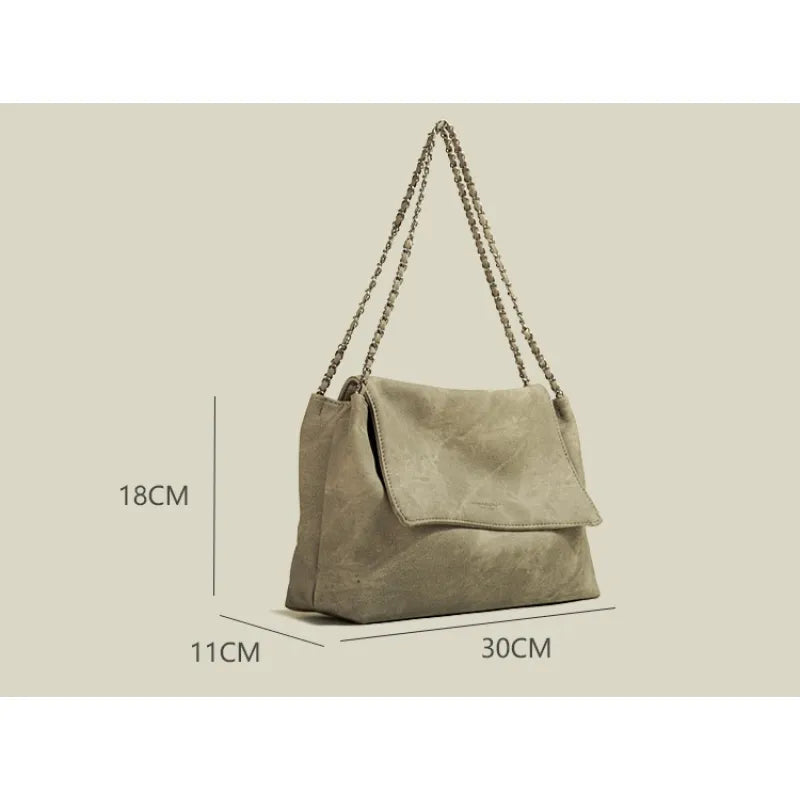 Shoulder Bag for Women ⎜ Large Bag with Chain Strap and Stylish Design