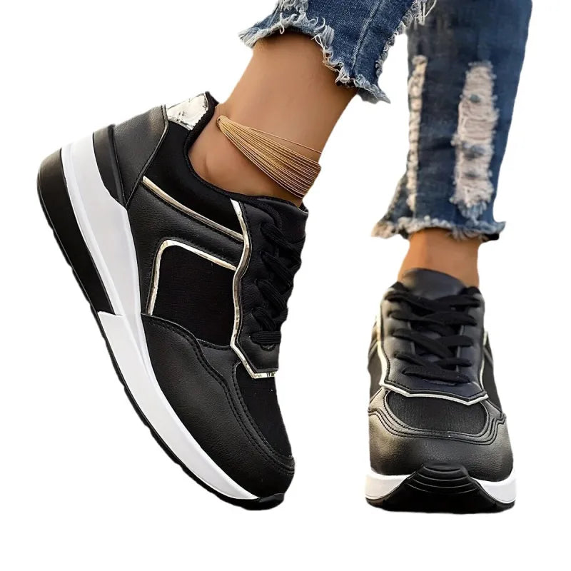 Women's Trainers ⎜ Fashionable Wedges with a Heel and Cosy Comfort for Everyday Wear