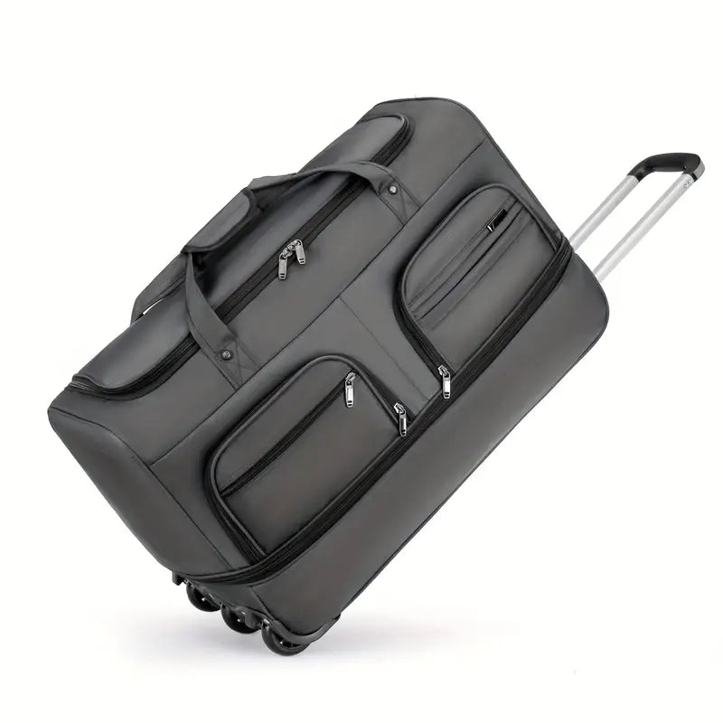 Travel Bag with Wheels ⎜ Large Capacity and Multifunctional Design for Flexible Storage Space