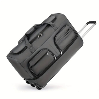 Travel Bag with Wheels ⎜ Large Capacity and Multifunctional Design for Flexible Storage Space
