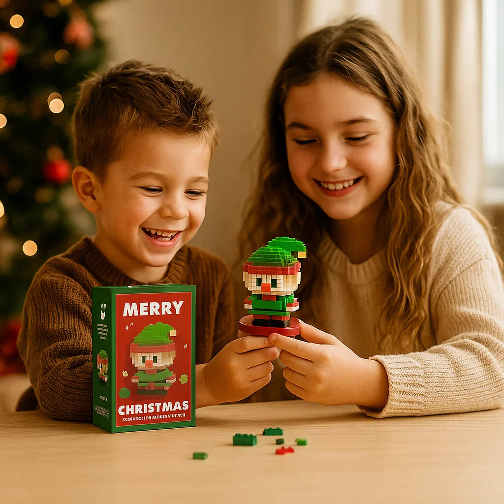 Creative Building Block Christmas Figures – Fun for the Whole Family