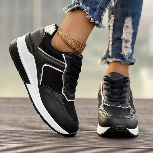 Women's Trainers ⎜ Fashionable Wedges with a Heel and Cosy Comfort for Everyday Wear