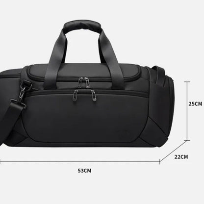 Sports Bag for Men ⎜ Versatile Travel Bag with Large Storage Space and Separate Shoe Compartment