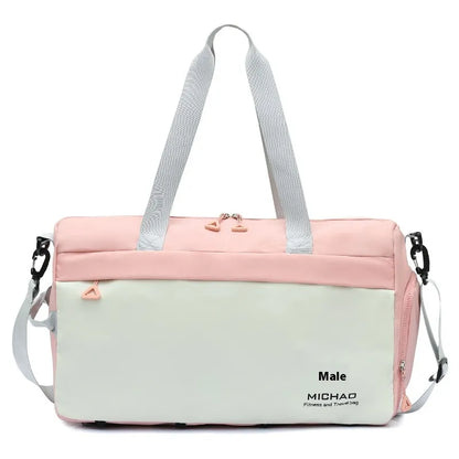 Sports Bag for Men ⎜ Lightweight Fitness and Travel Bag with Large Main Compartment and Separate Shoe Compartment